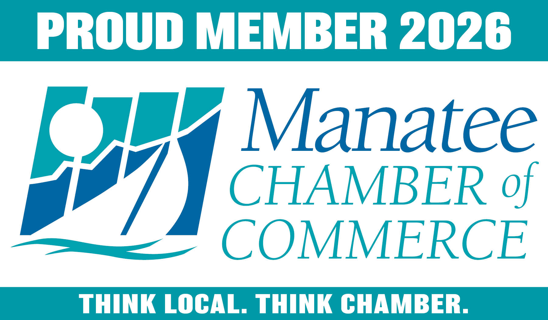 Manatee Chamber of Commerce Proud Member Logo Bradenton Florida Lakewood Ranch Parrish Ellenton Palmetto Anna Maria Island Holmes Beach Longboat Key Networking Connections Business Alliance